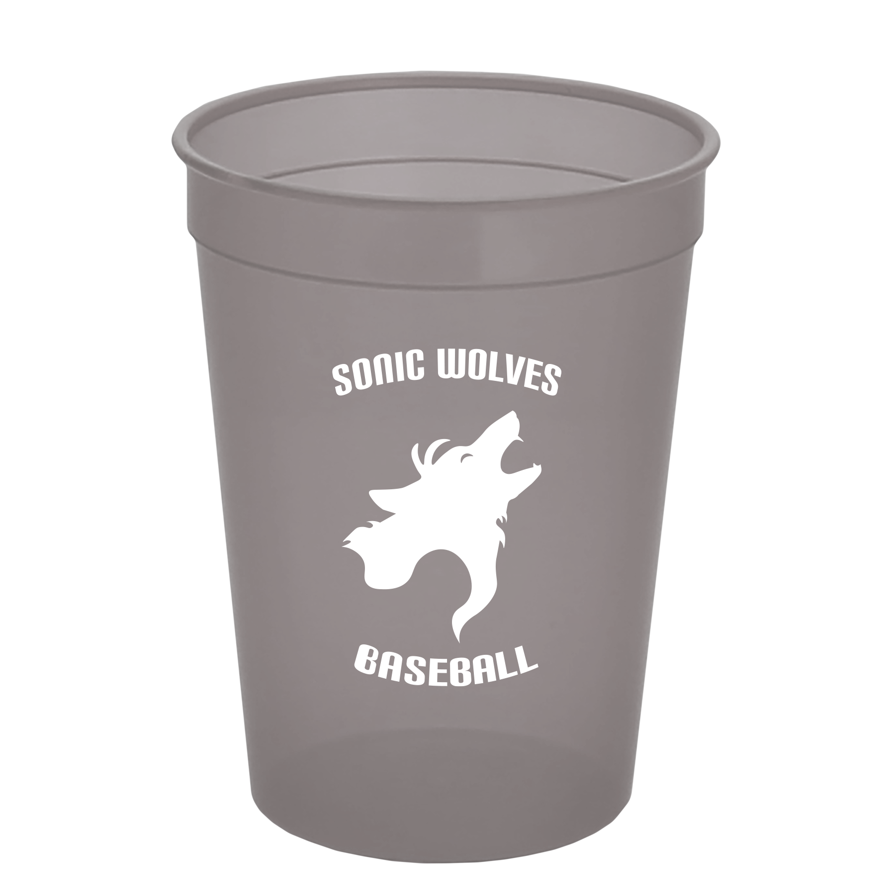 Cups-on-the-Go Translucent Stadium Cup - 12 oz.